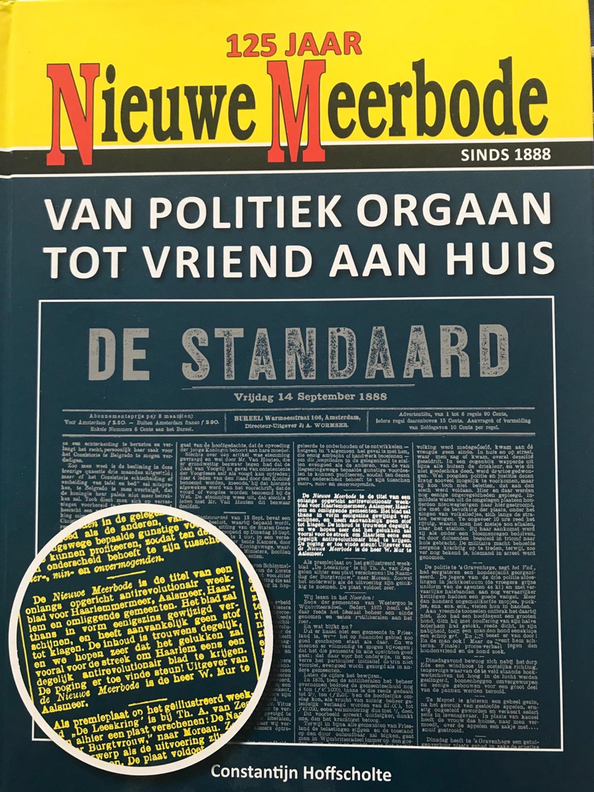 boek 125 jaar Nieuwe Meerbode - omslag