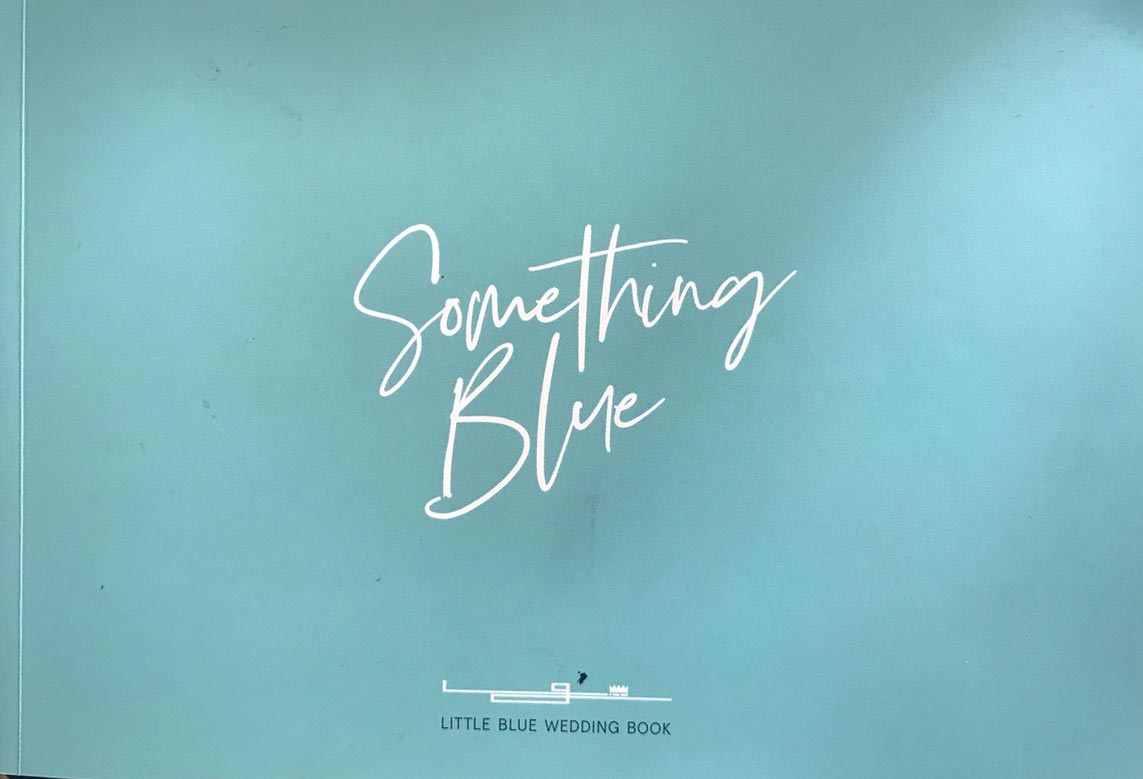 boek Somthing Blue - Little Blue Wedding Book